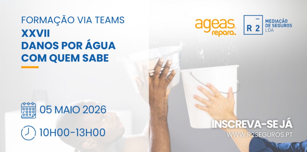 Formação Danos Por água com a Ageas Repara